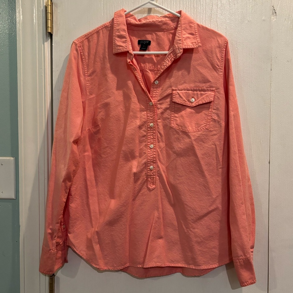 J. Crew Long Sleeve Button Up Shirt